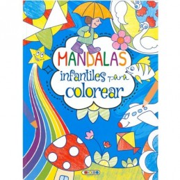 MANDALAS INFANTILES PARA COLOREAR 1