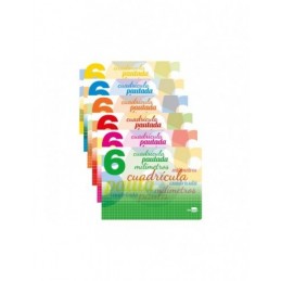 LIBRETA PAUTAGUIA 32 HOJAS A5 6mm APAISADO 70gr