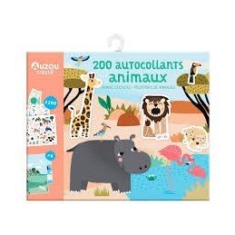 MI ESTUCHE DE ARTISTA: 200 PEGATINAS DE ANIMALES