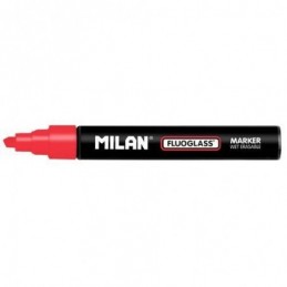 FLUOGLASS MILAN ROJO 2-4MM