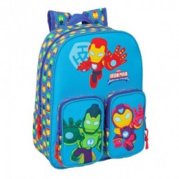MOCHILA INFANTIL BOLSILLOS ADAPT CARRO IRON MAN