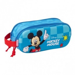 PORTATODO DOBLE 3D SAFTA MICKEY MOUSE 3D