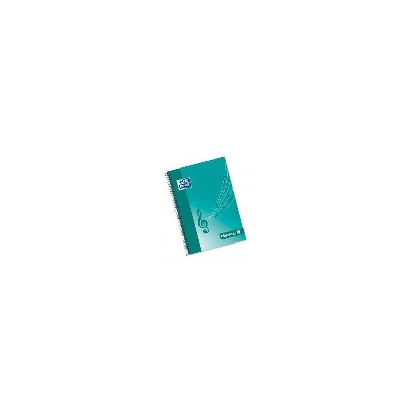BLOC MUSICA FOLIO OXFORD 2mm 21.5x31cm TAPA BLANDA