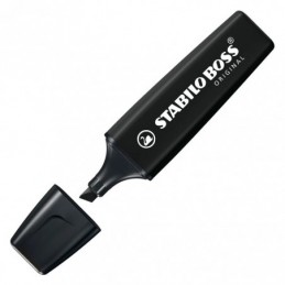 MARCADOR STABILO BOSS NATURECOLORS NEGRO