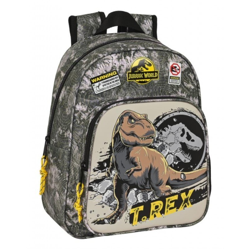 MOCHILA INFANTIL ADAPTABLE CARRO JURASSIC