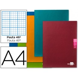 LIBRETA LIDERPAPEL SCRIPTUS A4 48 HOJAS 90G/m2 RAY