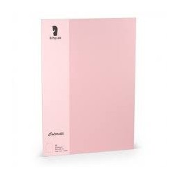 PAPEL TARJETA A4 80GR ROSA E/10uds