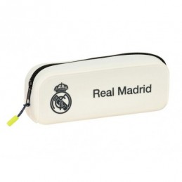 PORTATODO CUADRADO SILICONA REAL MADRID BLANCO