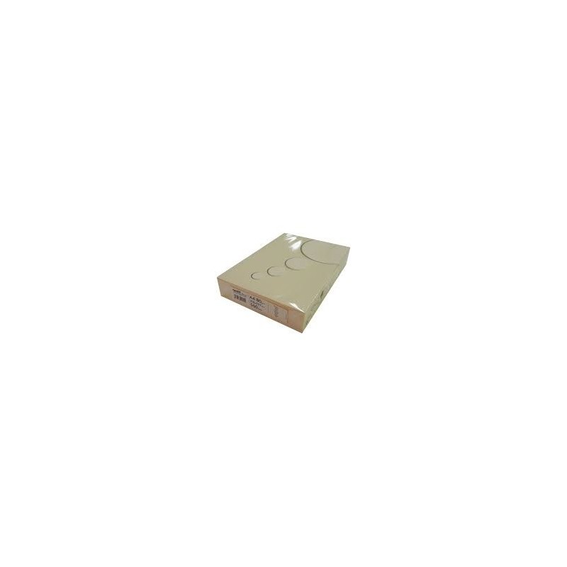 PAPEL TARJETA A4 80GR PERG. CREMA E/10uds