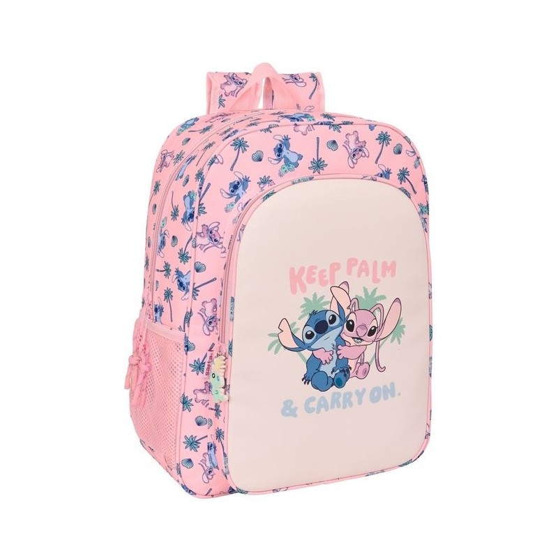 MOCHILA SAFTA CARRO STITCH BEACH