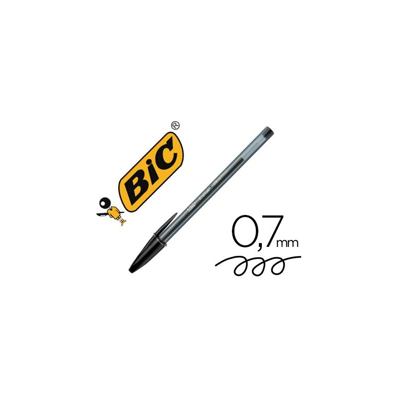 BOLIGRAFO BIC CRISTAL EXACT NEGRO (CAJA 20 UDS)