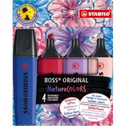 STABILO BOSS NATURECOLORES WILDFLOWER EDITION 4 CO