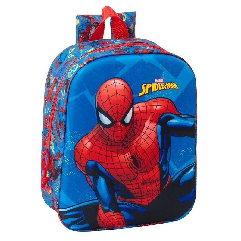 MOCHILA GUARDERIA 3D SPIDER-MAN 3D