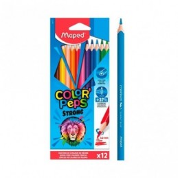 LAPIZ PLAS COLORPEPS STRONG X12 EST CARTON MAPED