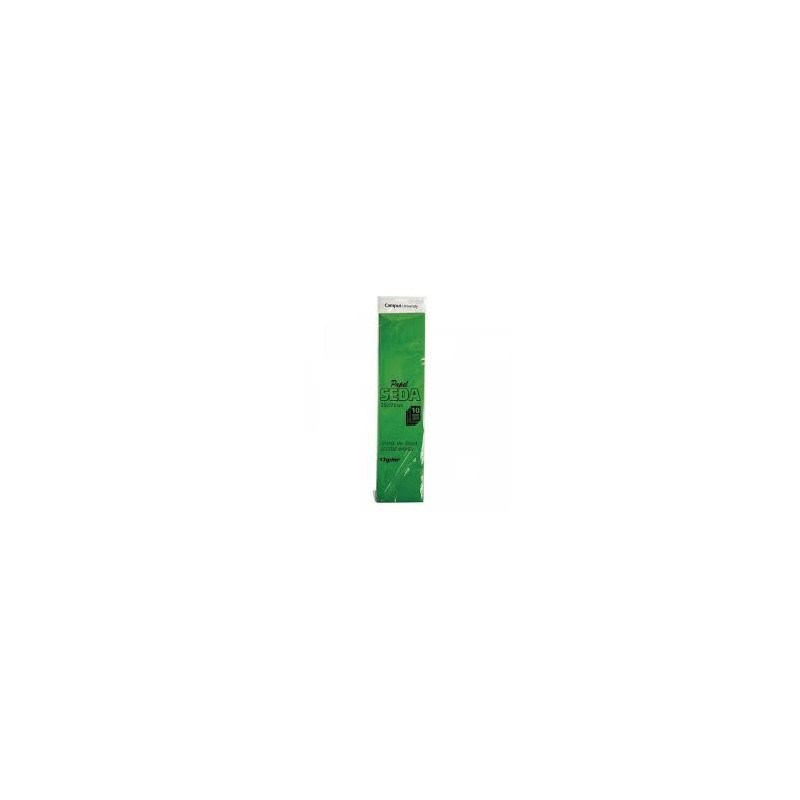 PAPEL SEDA MAKRO 10H VERDE CLARO