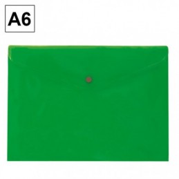 SOBRE BROCHE A6 PP PORTADOCUMENTOS VERDE