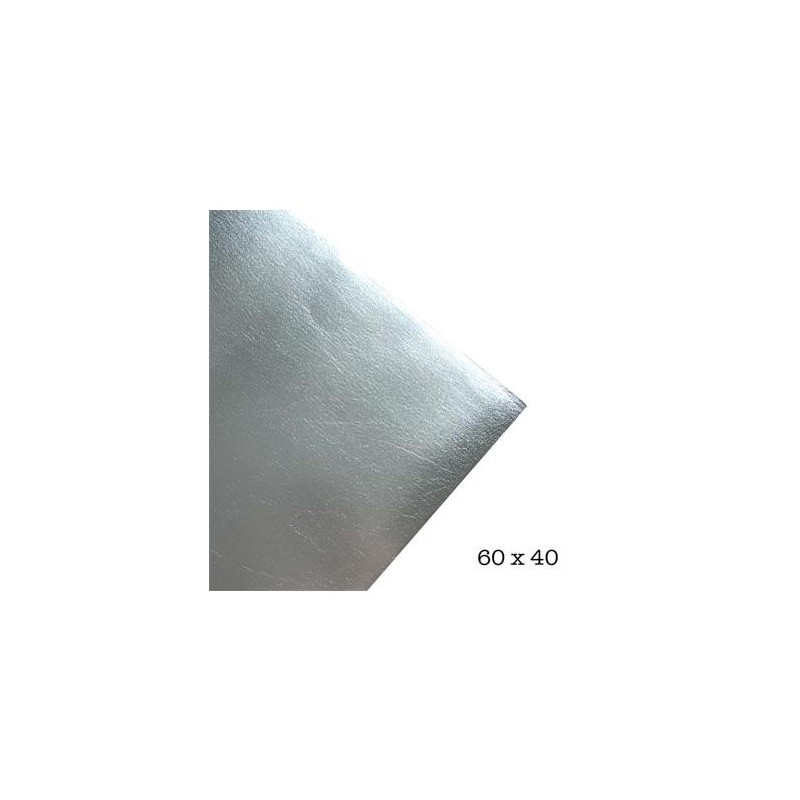 GOMA EVA METALIZADA 40x60 PLATA