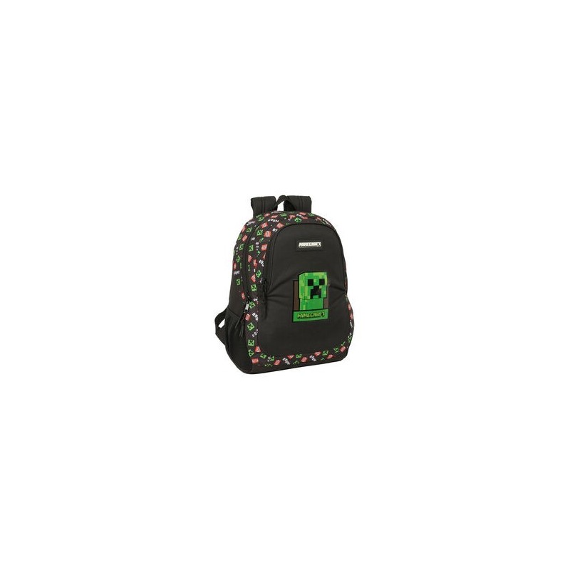 MOCHILA JUNIOR ADAPT CARRO MINECRAFT