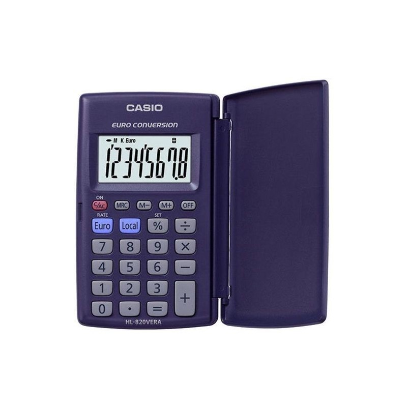 CALCULADORA CASIO BOLSILLO HL-820-VER PORTABLE