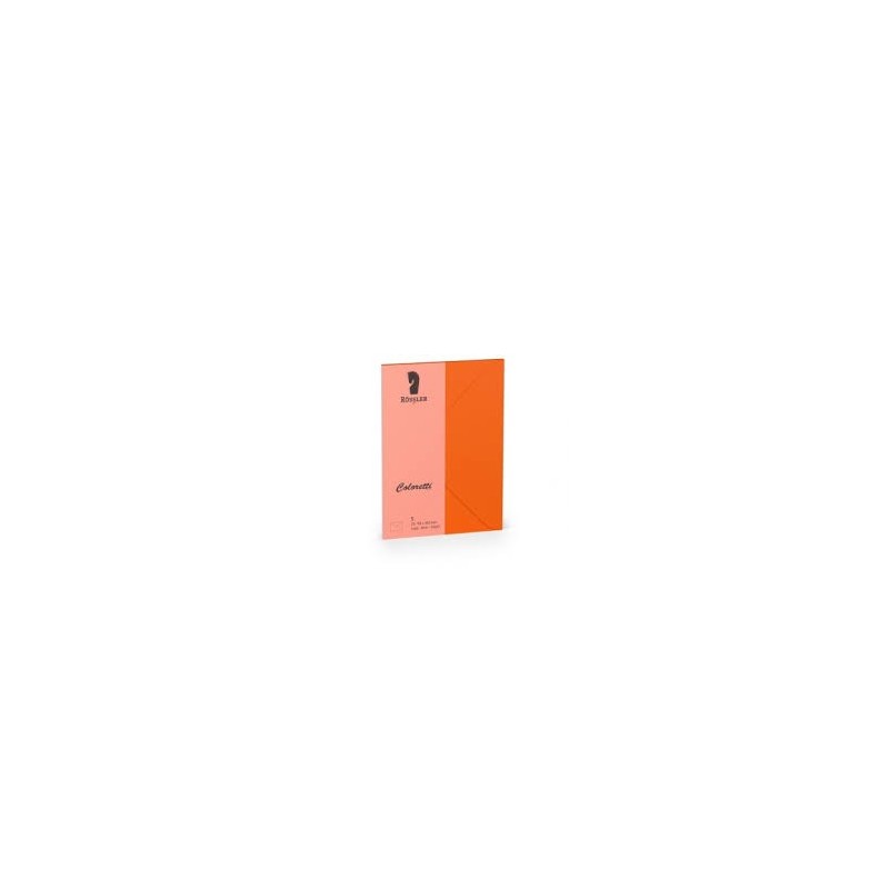 SOBRE COLOR 114x162mm NARANJA
