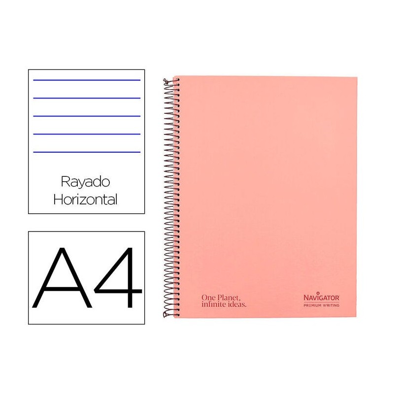 LIBRETA RAYADA A4 (120H)