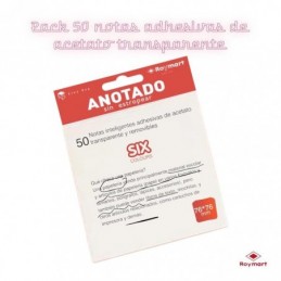 PAQUETE 50 NOTAS INTELIGENTES A