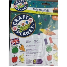 KIT 32 IMANES FRUTAS Y VEGETALES