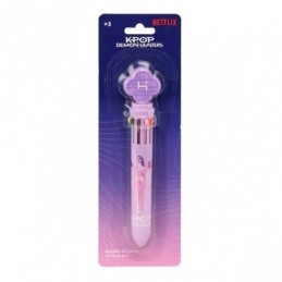 BOLIGRAFO RETRACTIL 10 COLORES K-POP DEMON HUNTERS