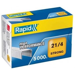 RAPID CAJA DE 5000 GRAPAS 21-4 ALAMBRE