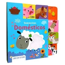 SUAVECINES DOMESTICOS LIBRO CON TEXTURAS