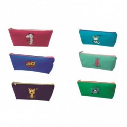 PORTATODO CAMPUS NYLON ANIMALITOS 1 CREMALLERA