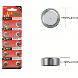 PILA LR48 LR754 AG5 393A ALKALINAS 1.55V T&E