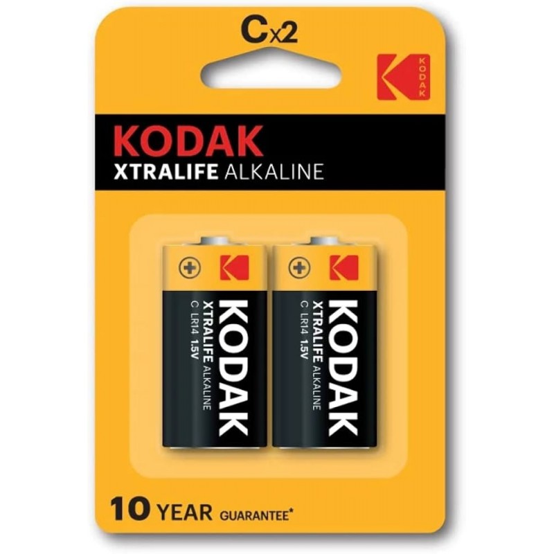 PILA KODAK XTRALIFE KC-2 LR14 BLISTER 2 UNIDADES