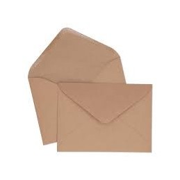 BLISTER 10 SOBRES COLOR 16,5x16,5CM KRAFT